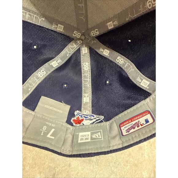 Toronto Blue Jays New Era 2016 Spring Training On-Field 59FIFTY Hat SZ 7 1/8 - Picture 5 of 11